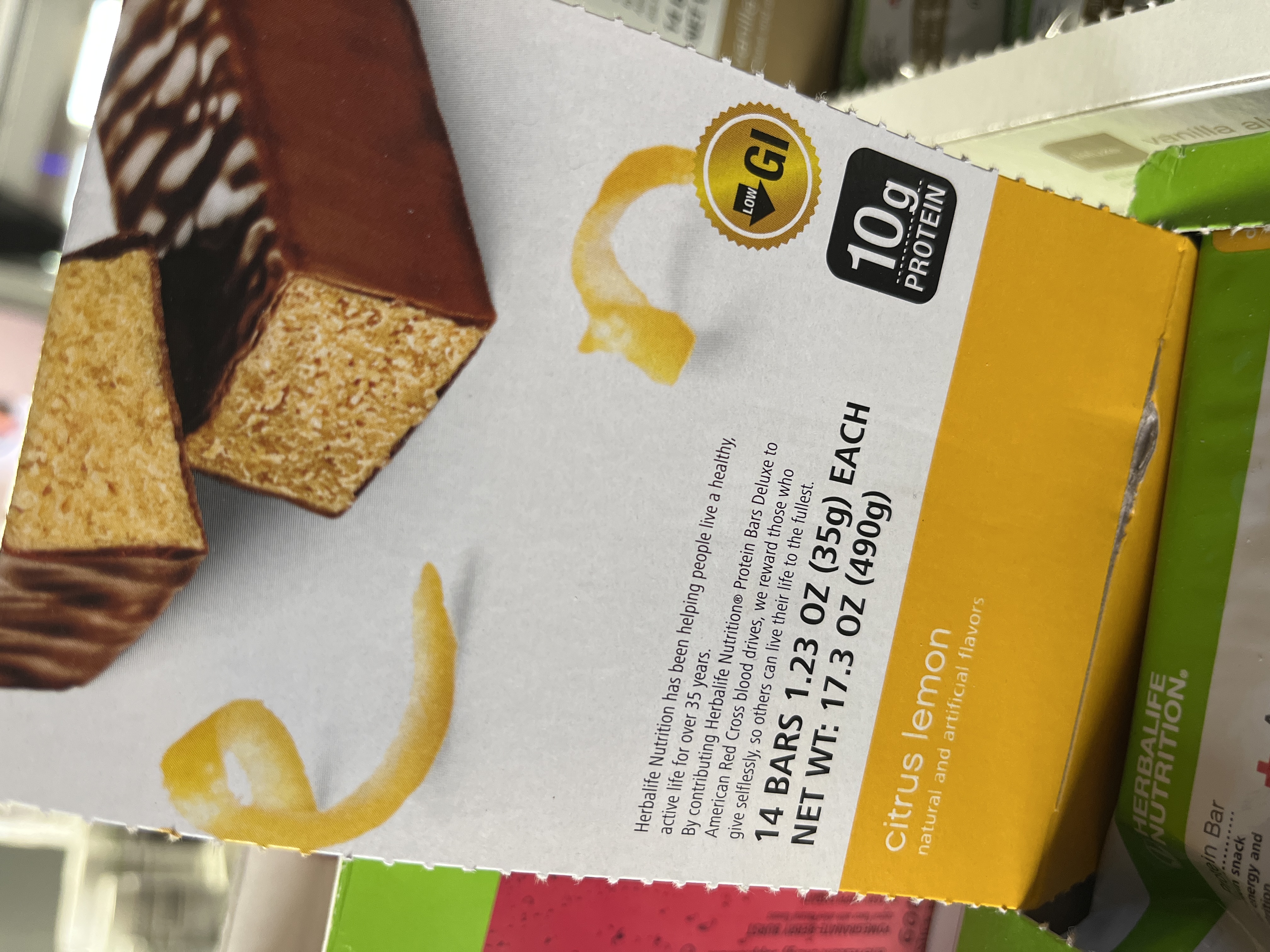 Citrus Lemon Protein Bar