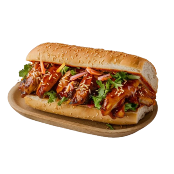Grilled Ginger Teriyaki Chicken Sandwich