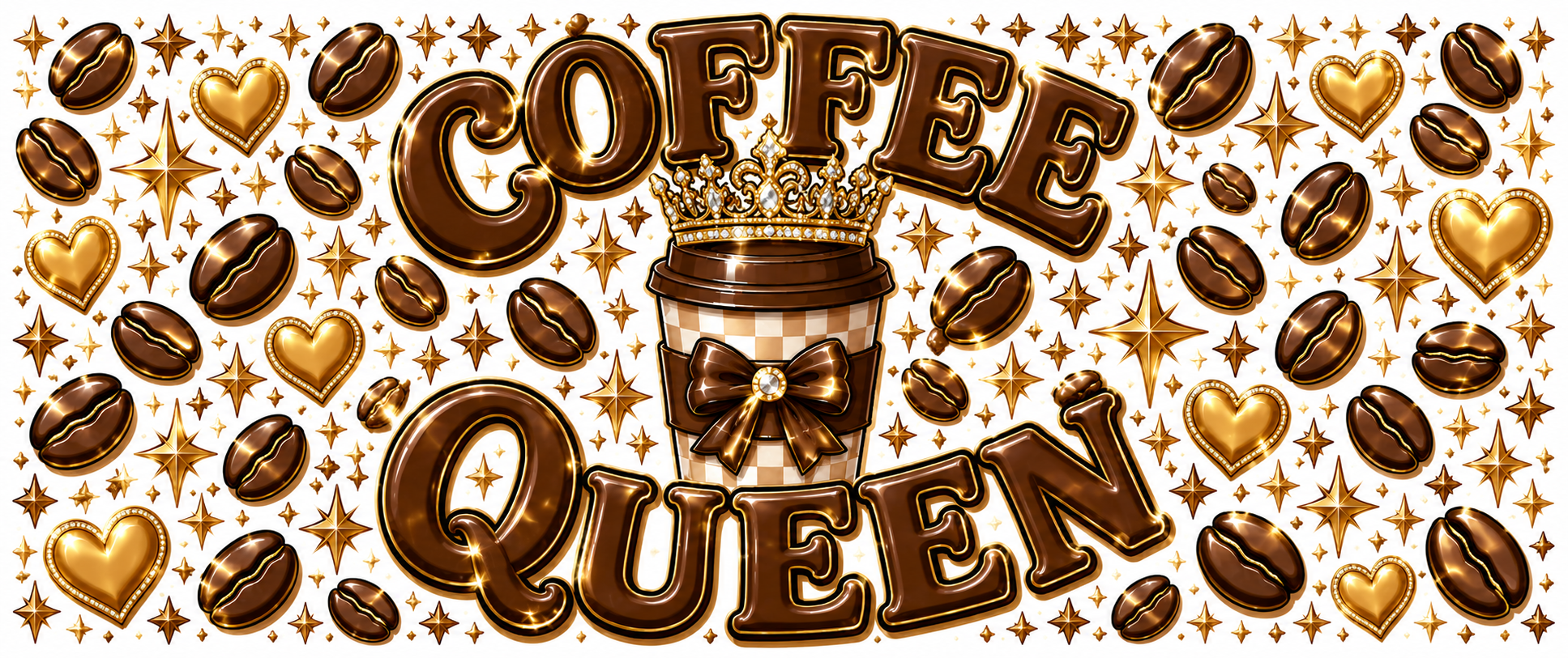 Coffee Queen - Acrylic Can
