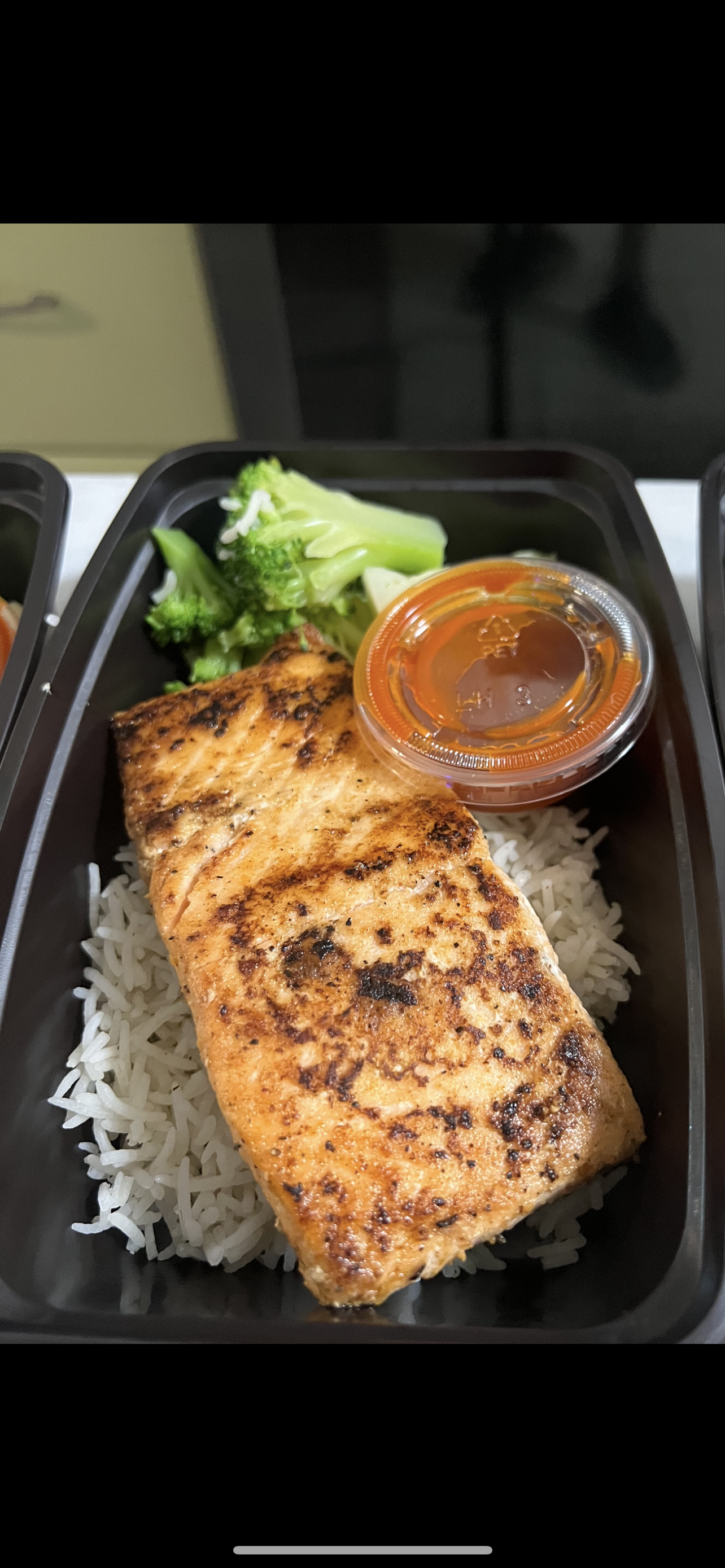 Honey Sriracha  Grilled Salmon