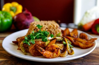 CREOLE SHRIMP PLATE
