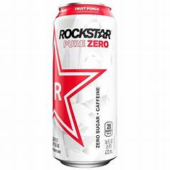 16 oz. Rockstar Zero Fruit Punch