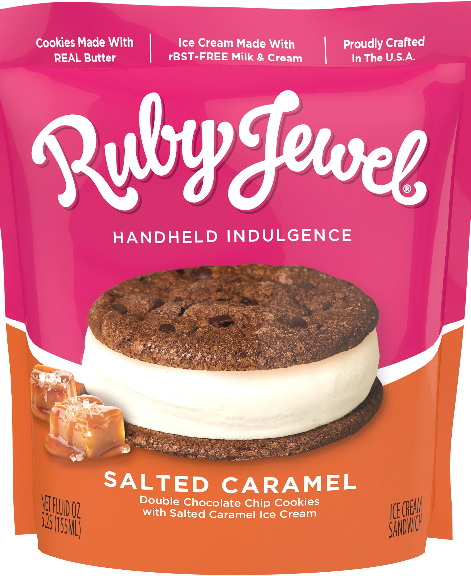 Ruby Jewel Salted Caramel Sandwich