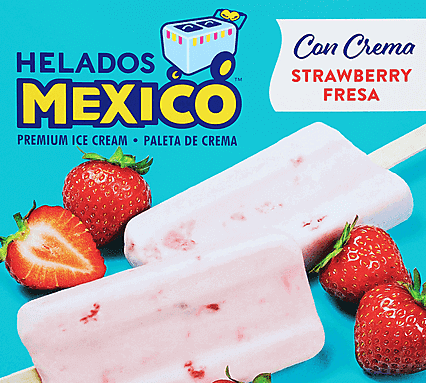 Helados Strawberry Cream