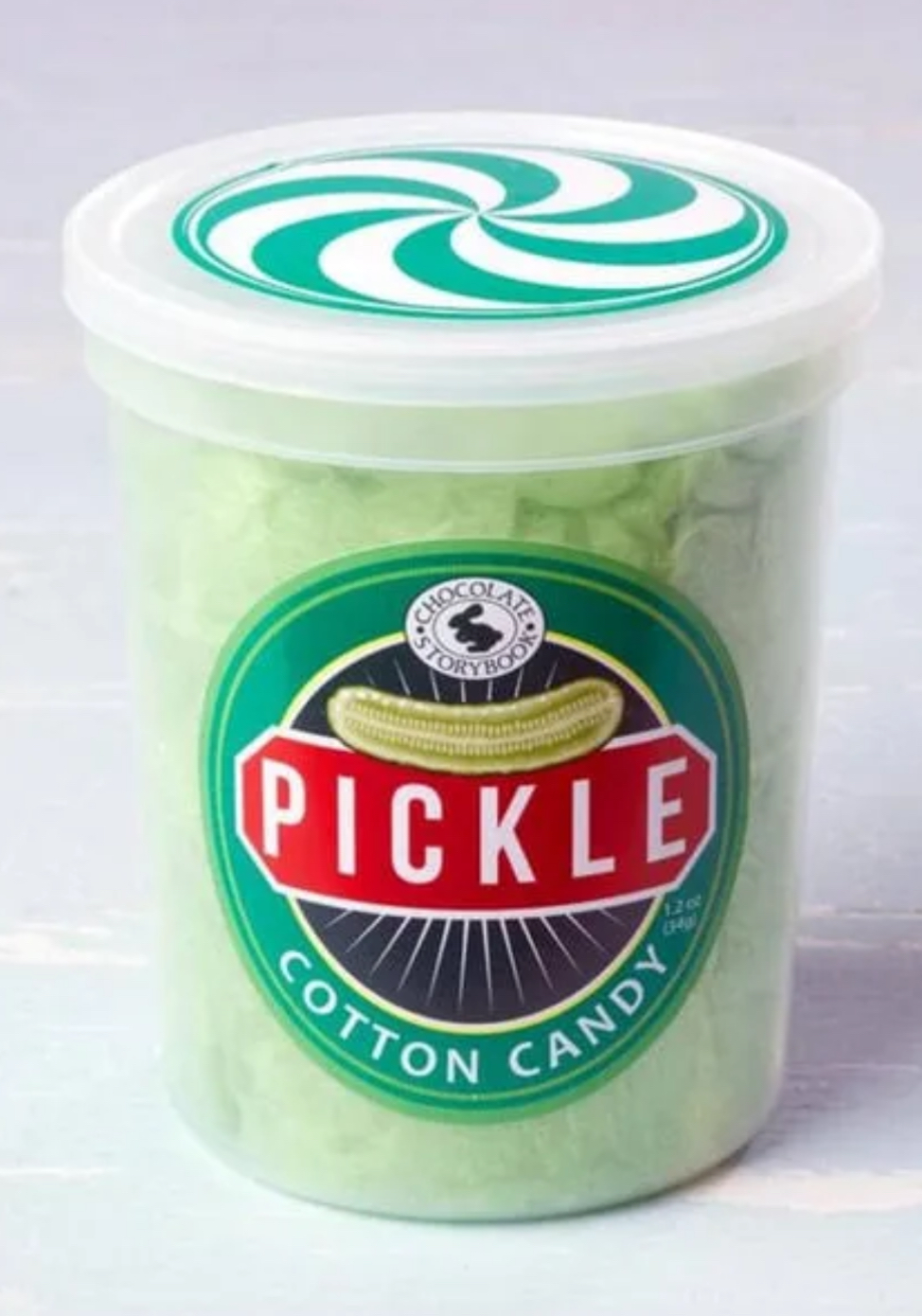Pickle Cotton Candy