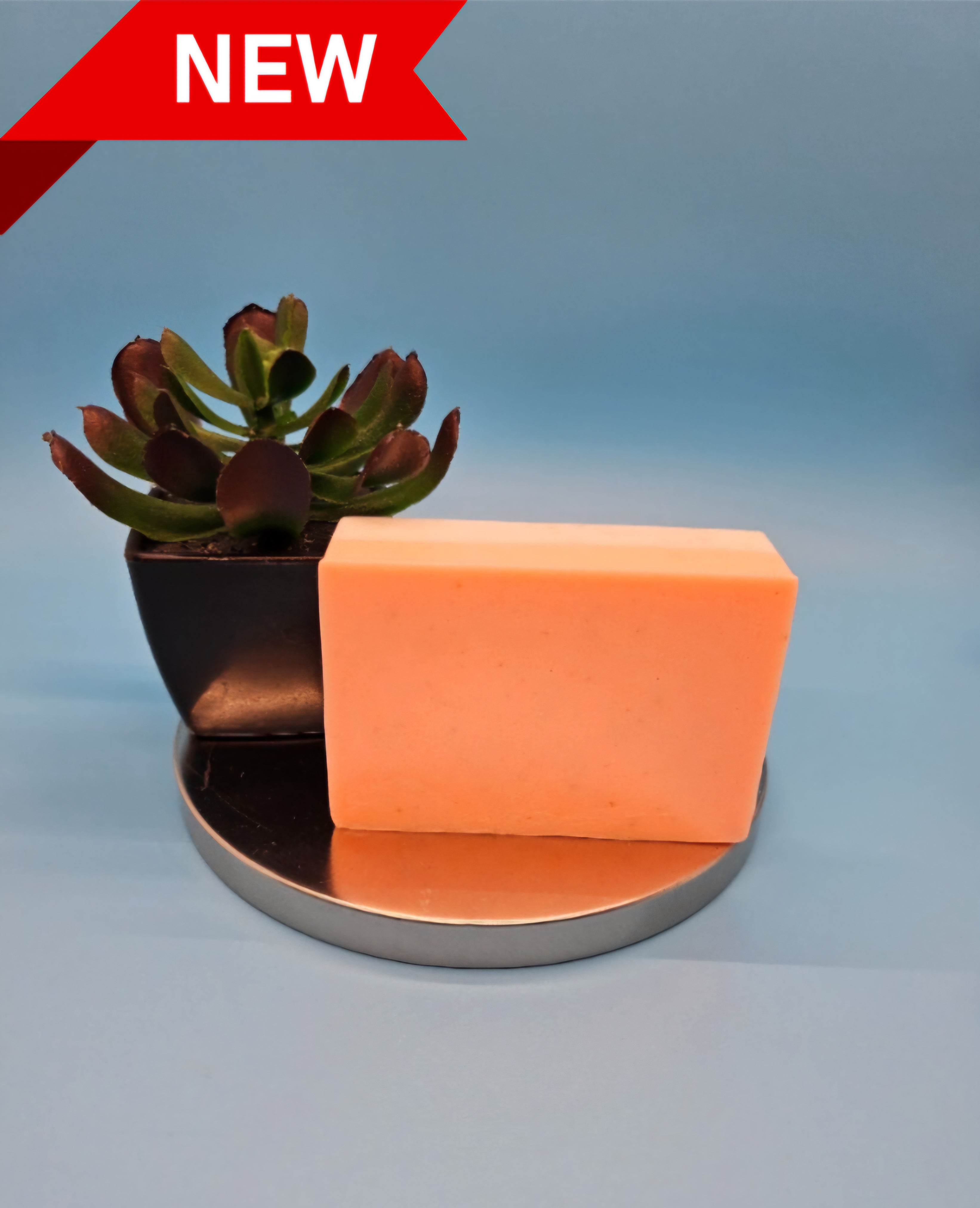 Handmade Seamoss Soap (Peach) - 6 pack