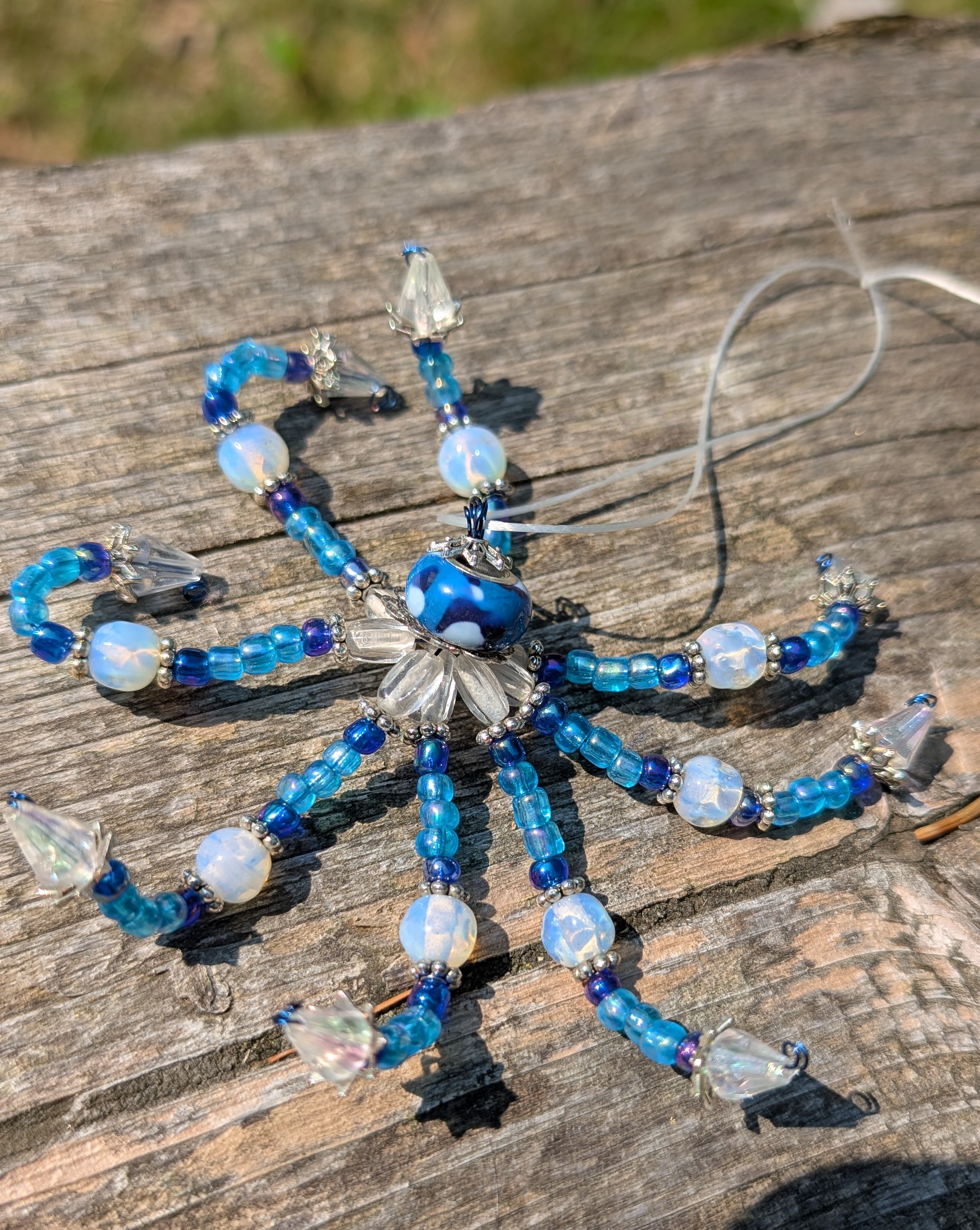 Lady Glaciara Lumina - Beaded Octopus