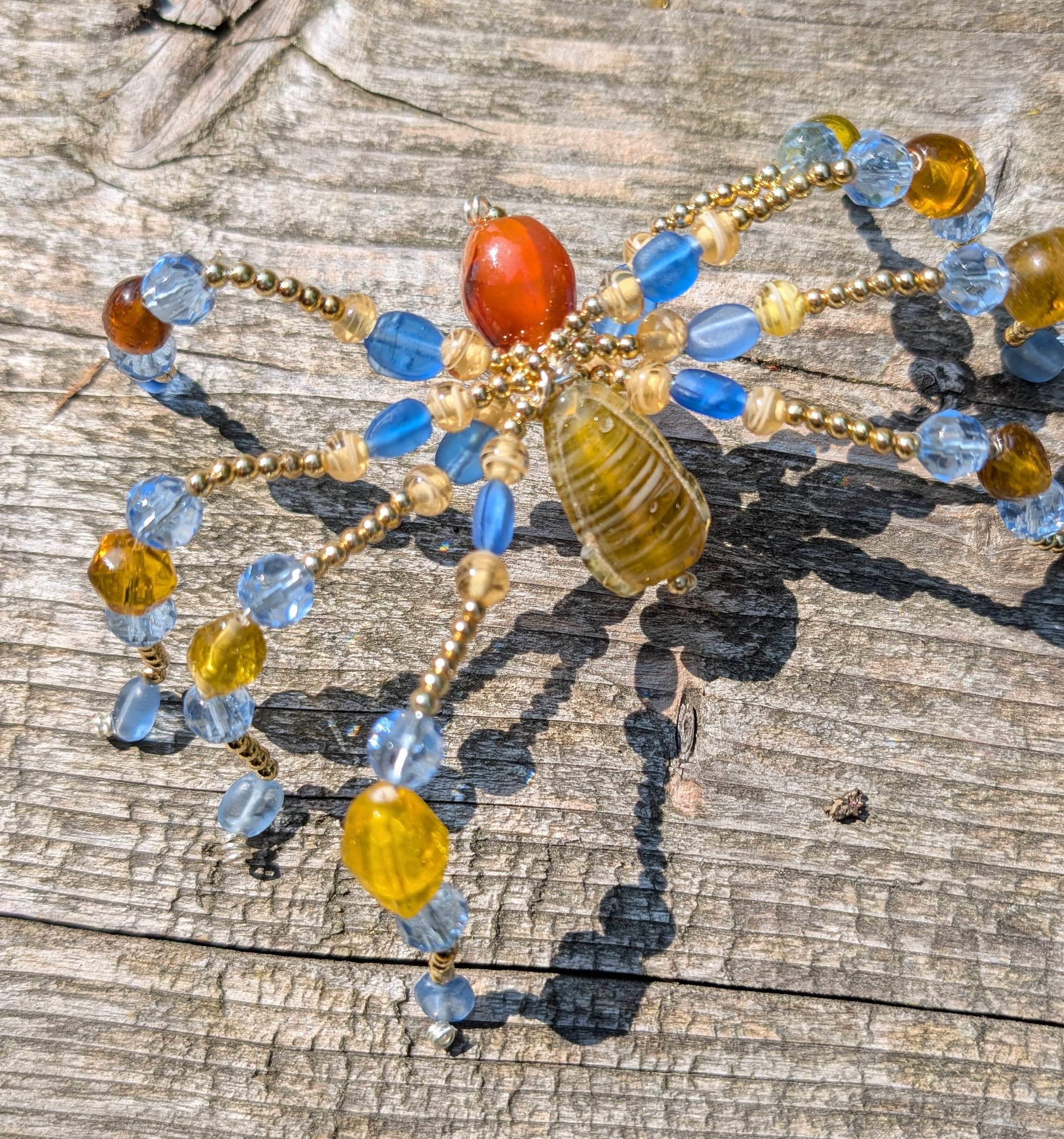 Solstice McSparklepants - Beaded Spider
