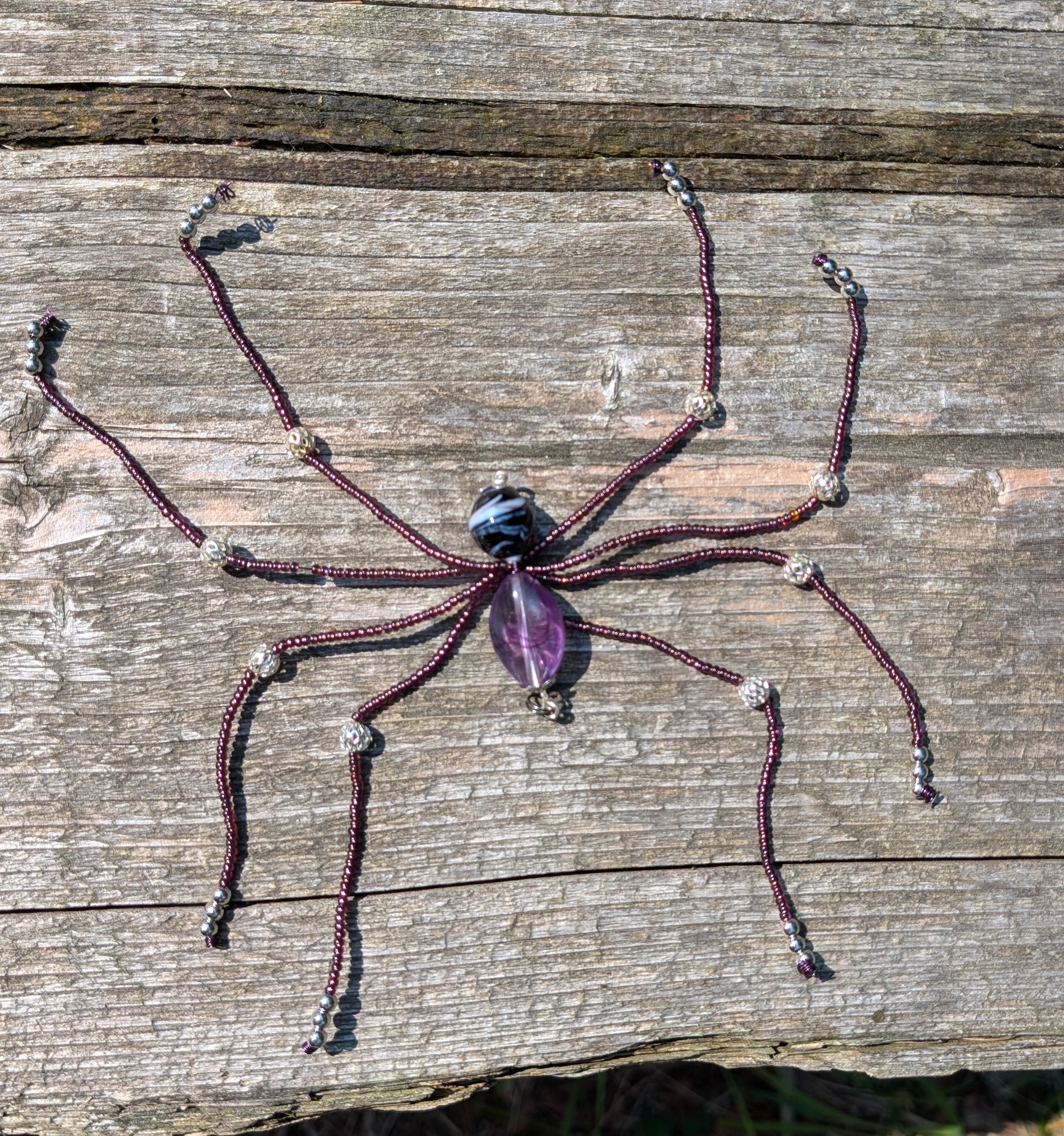 Countess Nocturna Hexwine - Beaded Spider