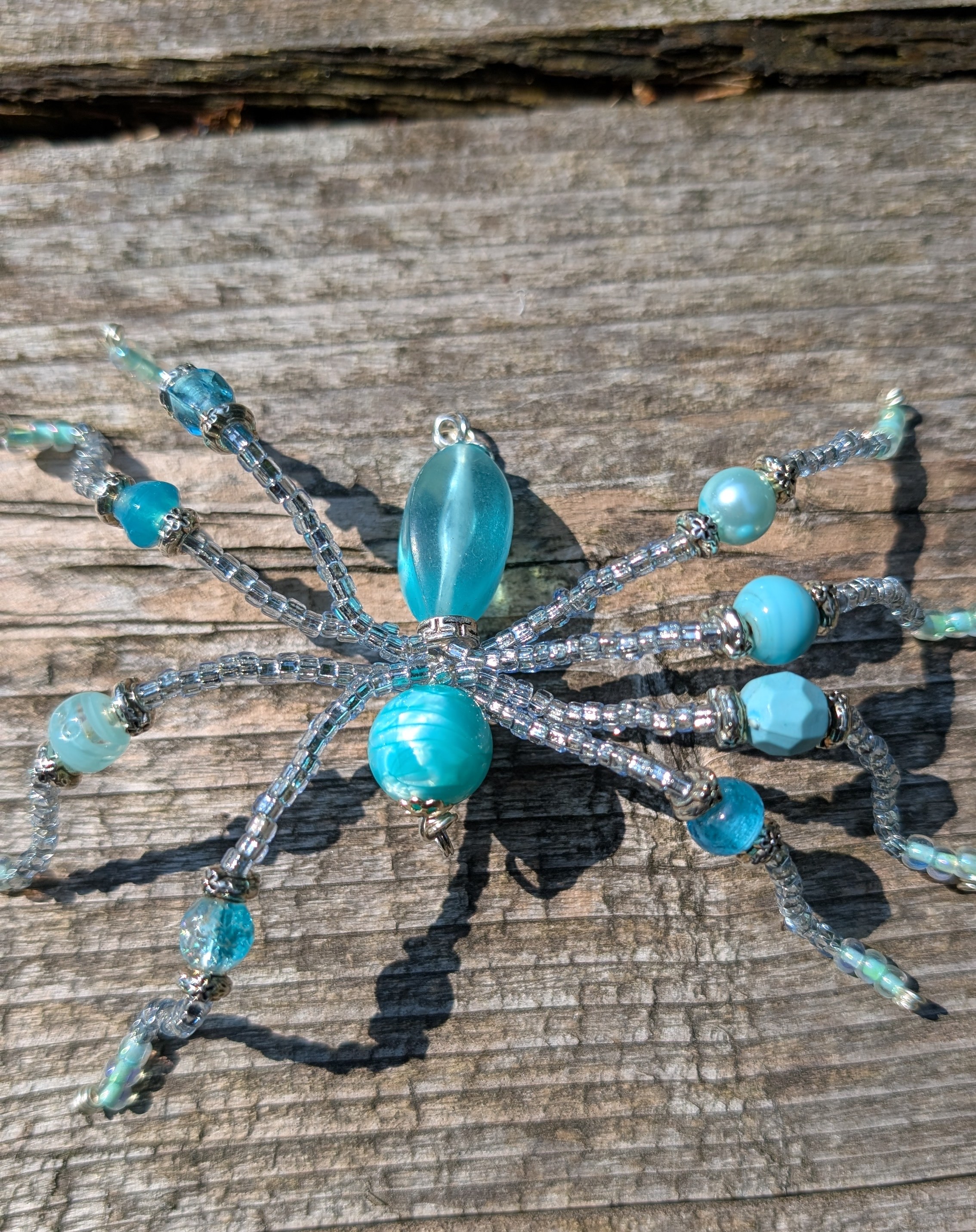 Siren Mist Moondrop - Beaded Spider