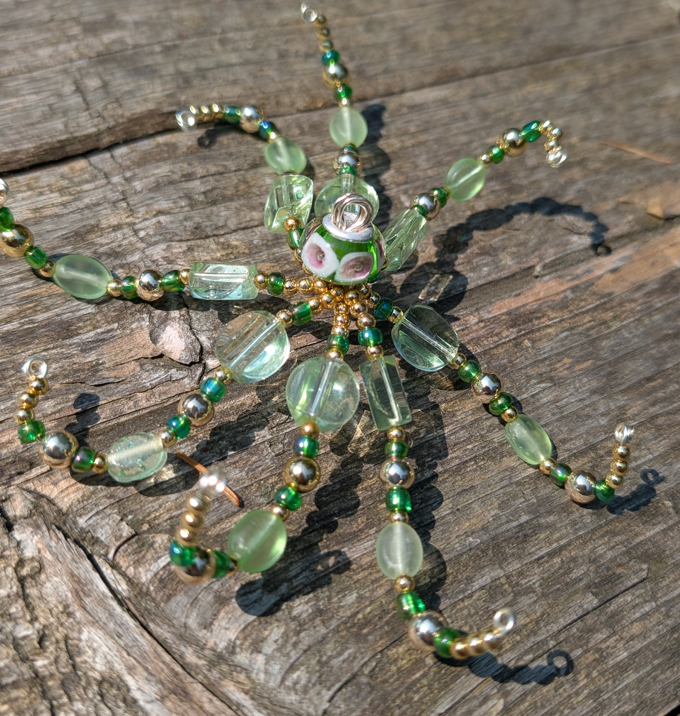 Petaluma Fernwiggle - Beaded Octopus