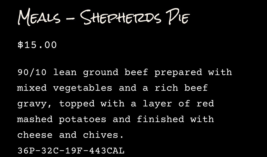 Shepherds Pie